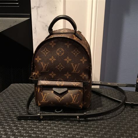 lv mini palm spring backpack size|louis vuitton palm springs.